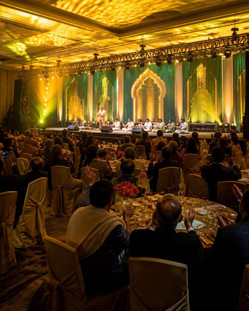 Cultural Gala Evening — Grand ballroom stage production